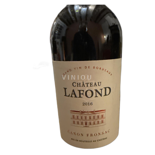 Bordeaux Canon-Fronsac Château Lafond 2016