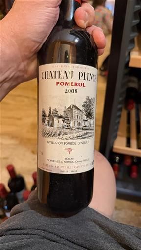 Bordeaux Pomerol Chateau Plince 2008