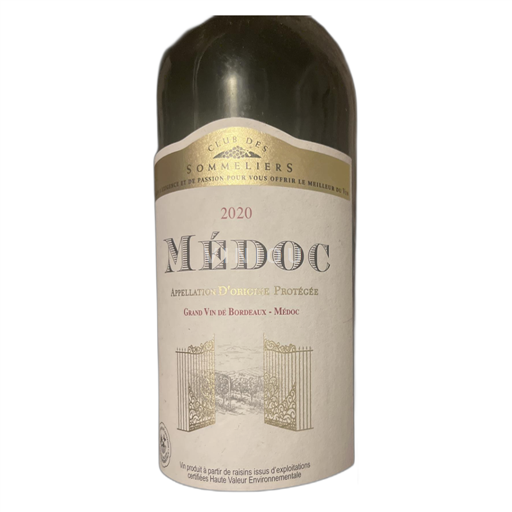 Burdeos Médoc Club des Sommeliers 2020