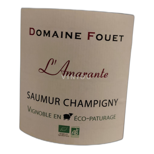 Údolí Loiry Saumur-Champigny Domaine Fouet L'Amarante 2022
