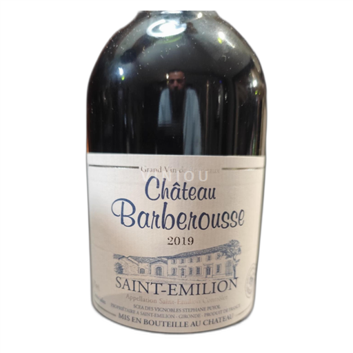 Bordeaux Saint-Émilion Château Barberousse 2019