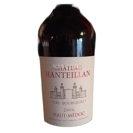 Bordéus Haut-Médoc Château Hanteillan 2006