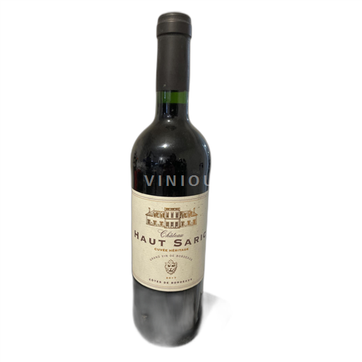 Bordeaux Côtes-de-Bordeaux Château Haut Saric Héritage 2017