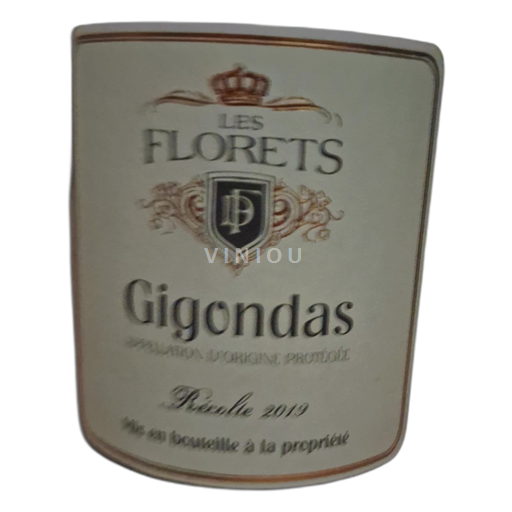 Rona dolina Gigondas Les Florets 2019