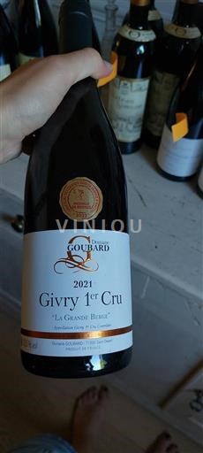Bourgogne Ospecificerad Domaine Goubard La Grande Berge 2021
