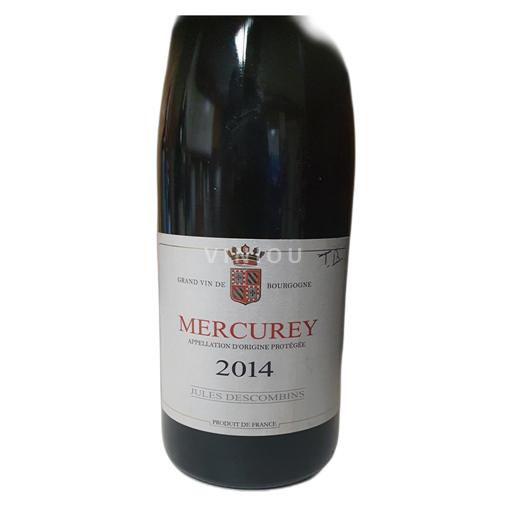 Borgoña Mercurey Jules Descombins 2014
