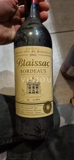 Burdeos Bordeaux Blaissac 2002