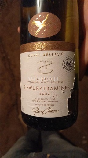 Alsacia Pierre Chanau Réserve 2022