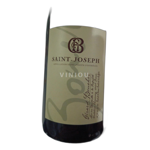 Vin Rouge sec Gérard Boucher 2023 France Vallée du Rhône Saint-Joseph AOC