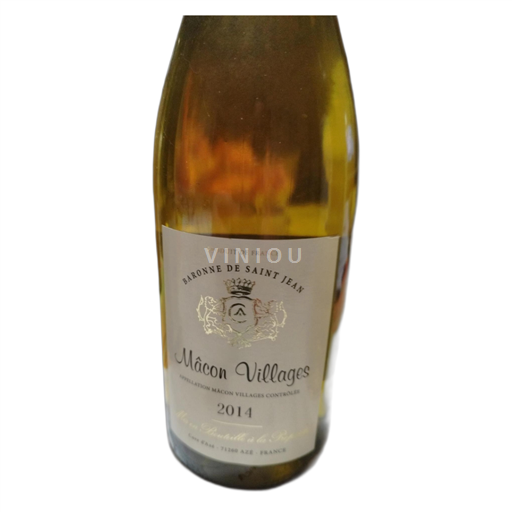 Burgundija Mâcon in Mâcon-villages Domaine de Saint-Jean 2014