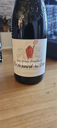 Rhônetal Châteauneuf-du-Pape Aux Armes Pontificales Ohne Jahrgang