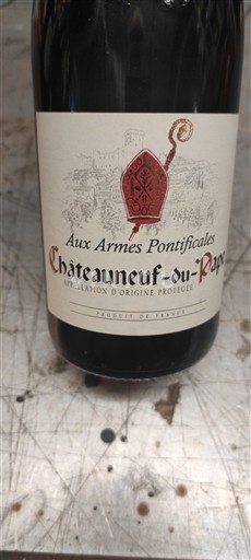 Rhône-dalen Châteauneuf-du-Pape Aux Armes Pontificales Ikke årgangsbestemt