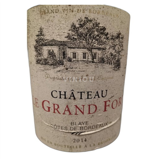 Bordeaux Blaye-Côtes-de-Bordeaux Château Le Grand Fort 2014