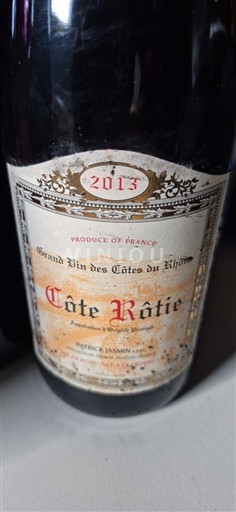 Thung lũng Rhône Côte-rôtie Patrick Jasmin 2013