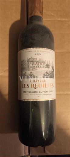 Bordeaux Bordeaux Supérieur Château Les Reuilles 2016