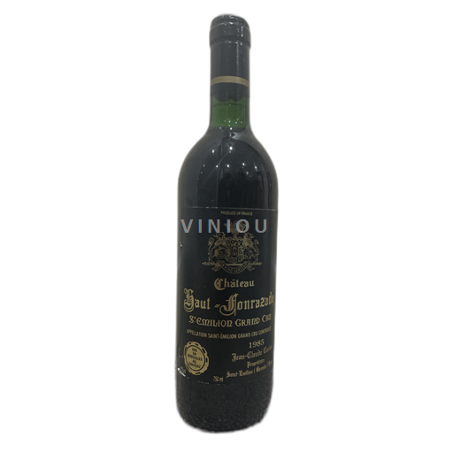 Bordeaux Saint-Émilion Grand Cru Château Haut-Fonrazade 1985