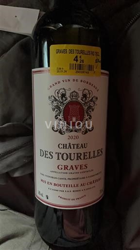 Bordeaux Graves Château des Tourelles 2020