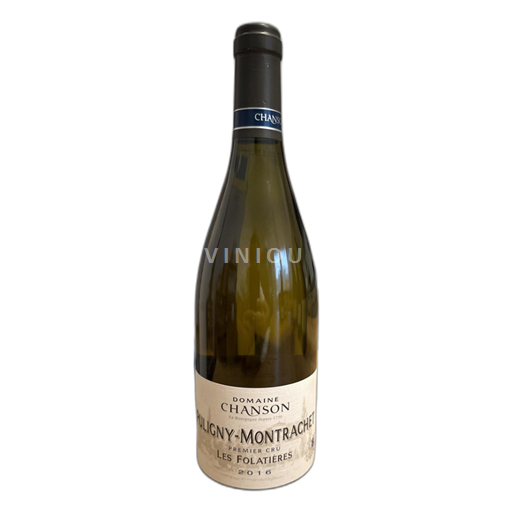 Borgoña Puligny-Montrachet Domaine Chanson 1er cru Les Folatières 2016