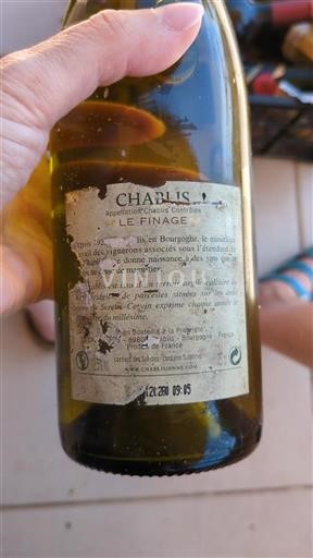 Bourgogne Chablis La Chablisienne Le Finage 2017
