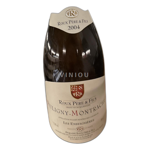 Burgundy Puligny-Montrachet Roux Père & Fils Les Enseignères 2004