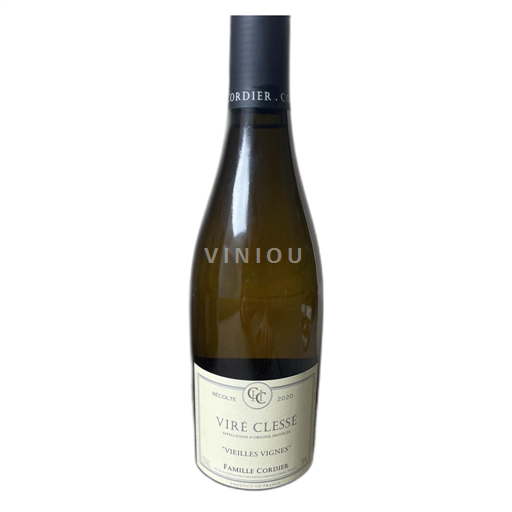 Bourgogne Viré-clessé Famille Cordier Vieilles Vignes 2020