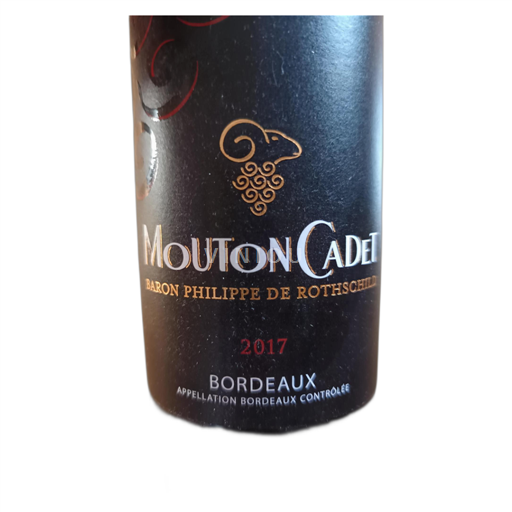 Bordeaux Baron Philippe de Rothschild Mouton Cadet 2017