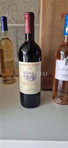 Bordeaux Lalande-de-Pomerol Château Boujut 2016