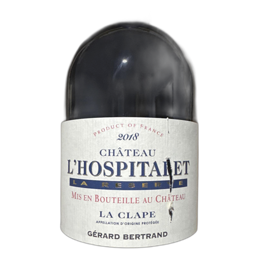 Languedoc La Clape Château l'Hospitalet La Réserve 2018
