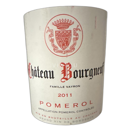 Bordeaux Pomerol Château Bourgneuf 2011