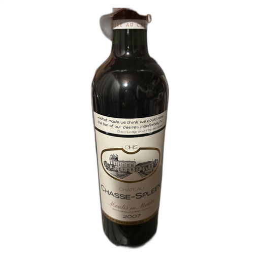 Bordeaux Moulis-en-Médoc Château Chasse-Spleen 2007