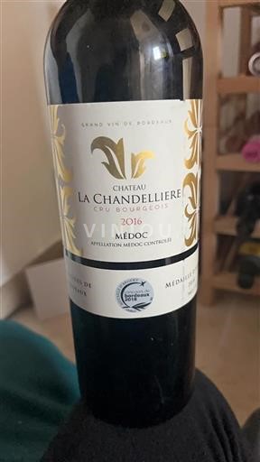 Burdeos Médoc Château La Chandellière 2016