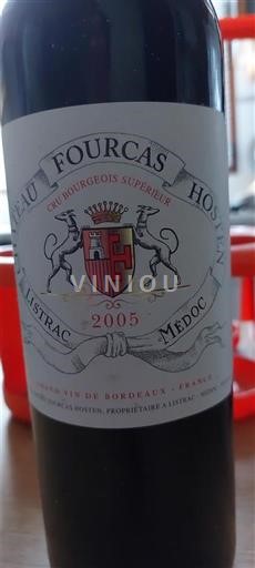 Bordéus Listrac-Médoc Château Fourcas Hosten 2005