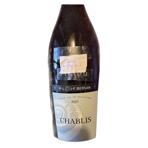 Burgundy Chablis P-L & J-F Bersan 2021