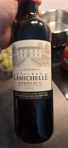 Bordeaux Château Lamichelle 2018