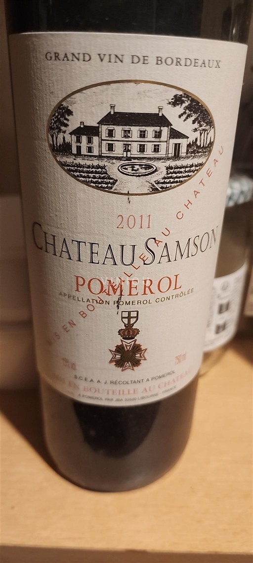 Burdeos Pomerol Chateau Samson 2011