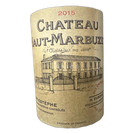 Bordéus Saint-Estèphe Château Haut-Marbuzet 2015