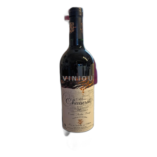Burdeos Blaye-Côtes de Burdeos Château Chasserat André Bouyé 2018