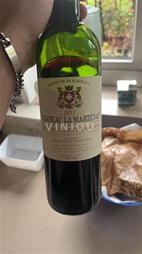 Bordeaux Lussac-saint-émilion Château La Marzelle 2022