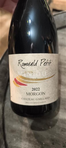 Beaujolais Morgon Château Gaillard 2022