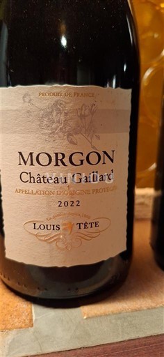 Beaujolais Morgon Château Gaillard 2022