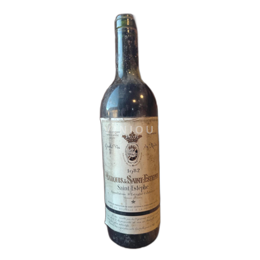 Bordeaux Saint-Estèphe Marquis de Saint-Estèphe 1982