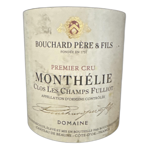 Bourgogne Monthélie Bouchard Père & Fils Clos Les Champs Fulliot 2018