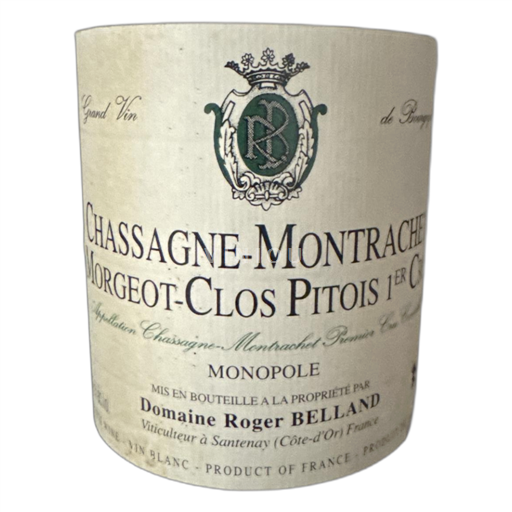 Bourgogne Chassagne-Montrachet Domaine Roger Belland Monopole 2017