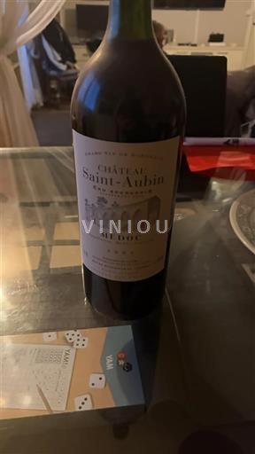 Burdeos Médoc Château Saint-Aubin Sin añada