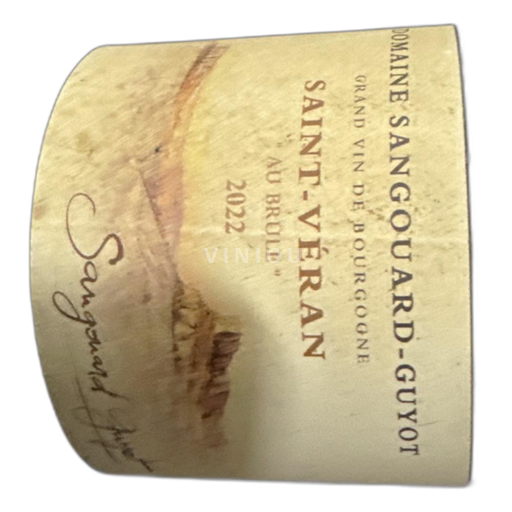 Burgundy Saint-Véran Domaine Sangouard-Guyot Au Brûlé 2022