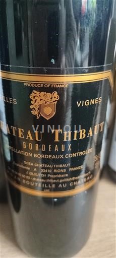 Bordéus Château Thibaut 2020
