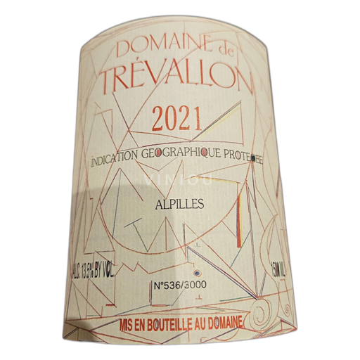 Alpit ja Rhônen maat Alpilles Domaine de Trévallon 2021
