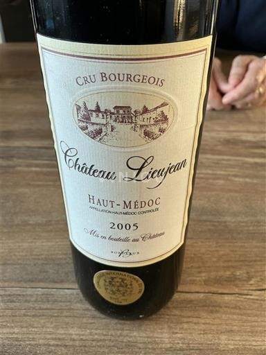 Bordeaux Haut-Médoc Château Lieujean 2005