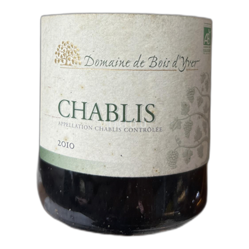 Burgundija Chablis Domaine de Bois d'Yver 2010