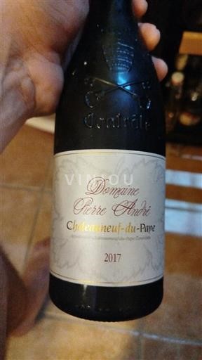 Vale do Ródano Châteauneuf-du-Pape Domaine Pierre André 2017